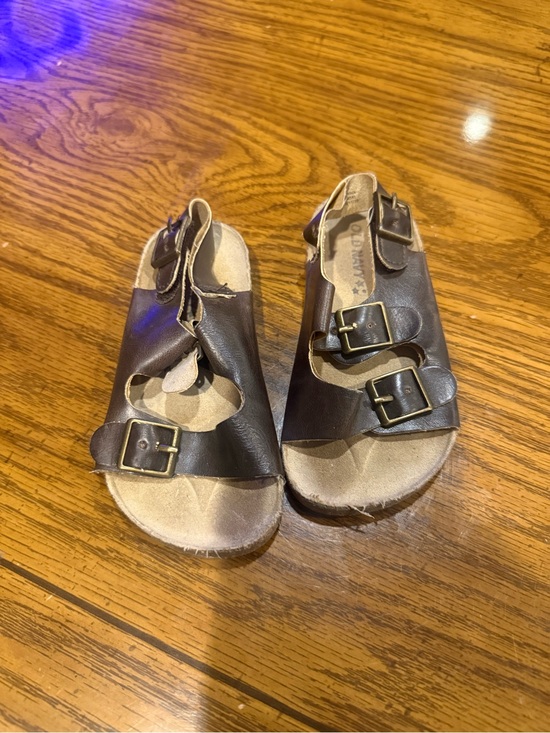 Old Navy Other - Kids Brown Double-Buckle Comfort Sandals